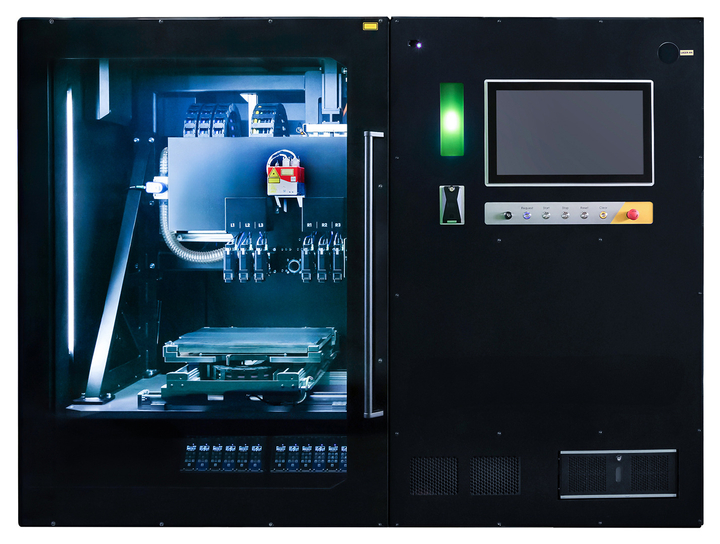 Industrielle Produktfotografie, Produktaufnahme, Totale, Anlagenfoto, Maschine, esmo group, automation, Amarea, Produktfoto